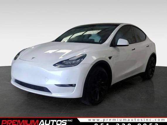 TESLA MODEL Y 2021 5YJYGDEE6MF151846 image